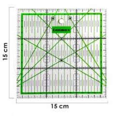 Régua Quilting 15x15 Acrílico para Patchwork